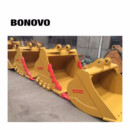 Bonovo Excavator Rock Bucket Quarry Bucket for Digging Rock Stone