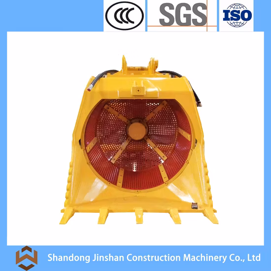 Popular Custom Designed Excavator Rotary Screen Js