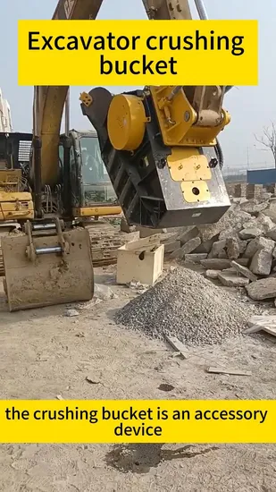 Factory Direct Sales Crusher Bucket 