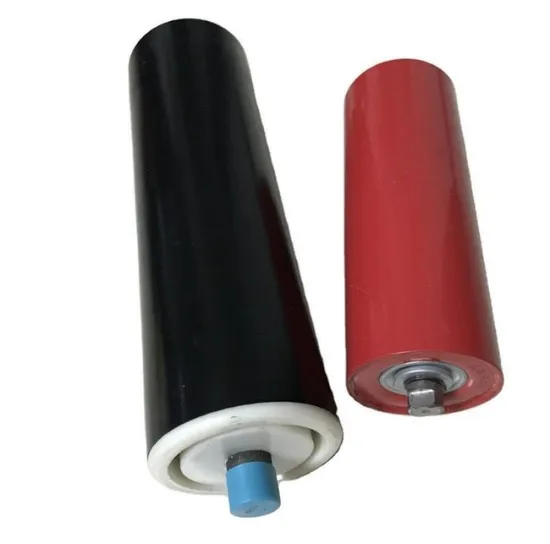 Factory Price Grain Transportation Rubber Return Mining Conveyor Spiral Carrier Roller 