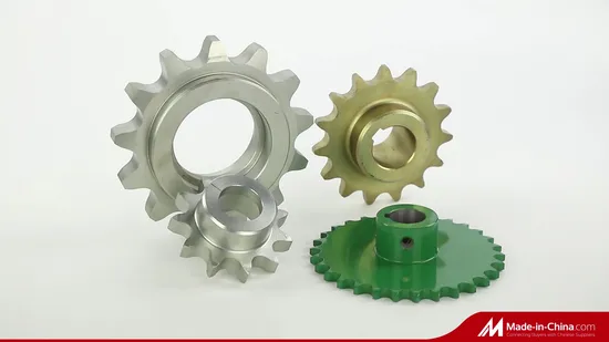 America, Kana, Europe, ANSI Made in China High Quality Standard Sprockets for Roller Chain and Conveyor Chain 